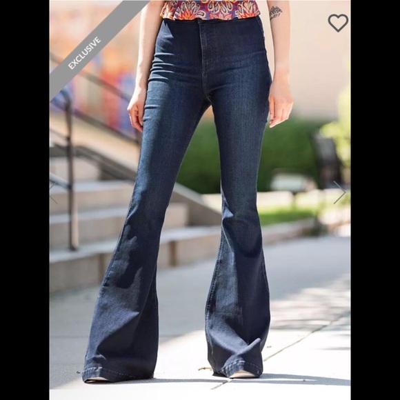 KanCan Denim - Funky KanCan Ultra High Rise Extreme Flare Jeans💕